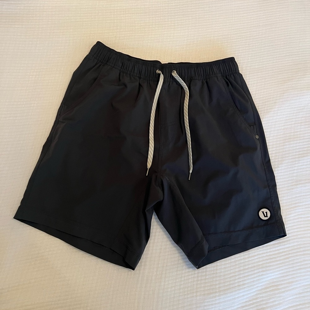Vuori Kore Men's Athletic Shorts - gray